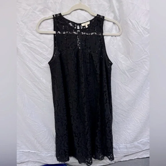 Joie Women's Fahfia B Sleeveless Lace DRESS S SMALL BLACK LACE - Picture 7 of 15